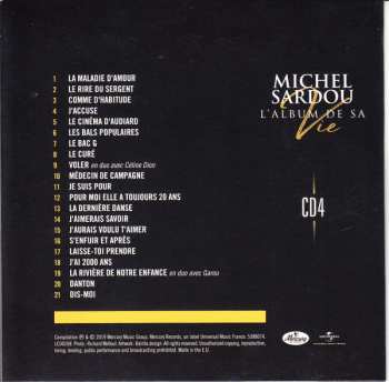 5CD/Coffret Michel Sardou: L'album De Sa Vie