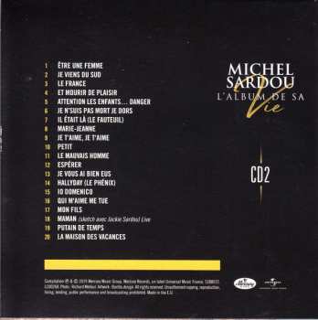 5CD/Coffret Michel Sardou: L'album De Sa Vie