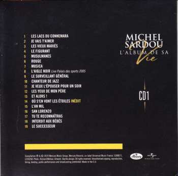 5CD/Coffret Michel Sardou: L'album De Sa Vie