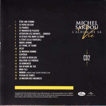 5CD/Coffret Michel Sardou: L'album De Sa Vie