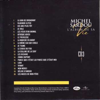 5CD/Coffret Michel Sardou: L'album De Sa Vie