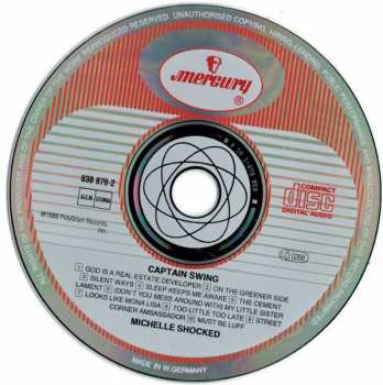 CD Michelle Shocked: Captain Swing