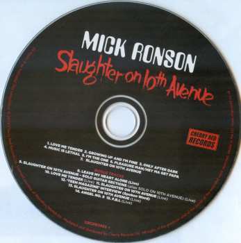 4CD/Coffret Mick Ronson: Only After Dark The Complete MainMan Recordings