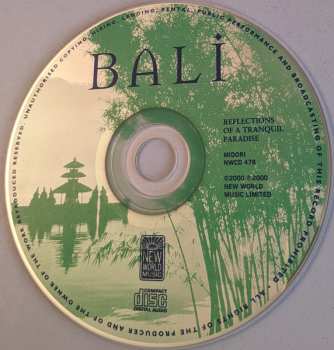 CD Midori: Bali - Reflections Of A Tranquil Paradise