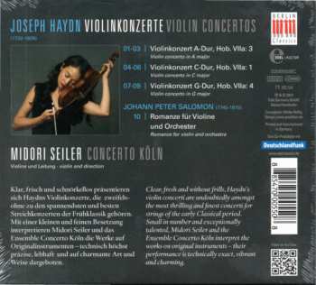 CD Joseph Haydn: Joseph Haydn - Violin Concertos