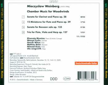 CD Mieczysław Weinberg: Chamber Music For Woodwinds