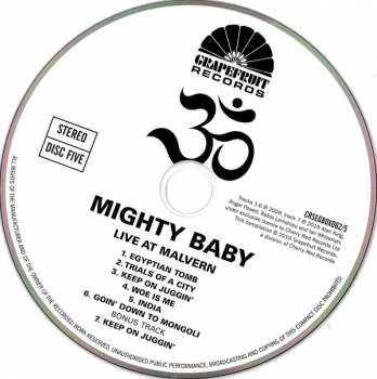 6CD/Coffret Mighty Baby: At A Point Between Fate And Destiny (The Complete Recordings)