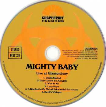 6CD/Coffret Mighty Baby: At A Point Between Fate And Destiny (The Complete Recordings)