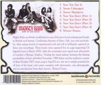 CD Mighty Baby: Live In The Attic