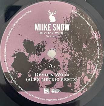 SP Miike Snow: Devil's Work - The Remixes LTD