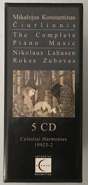 5CD/Coffret Mikalojus Konstantinas Ciurlionis: The Complete Piano Music