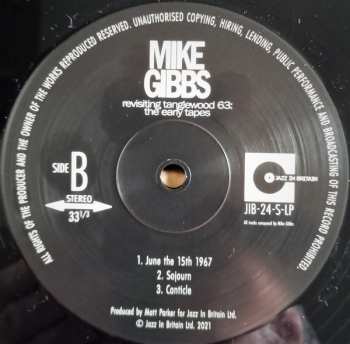 LP Michael Gibbs: Revisiting Tanglewood 63: The Early Tapes LTD