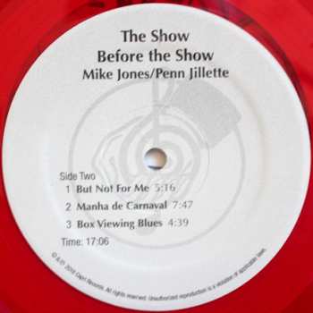 LP Mike Jones: The Show Before The Show LTD | NUM | CLR