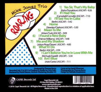 CD Mike Jones Trio: Roaring