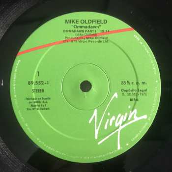 LP Mike Oldfield: Ommadawn