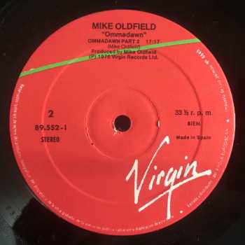 LP Mike Oldfield: Ommadawn