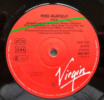LP Mike Oldfield: QE2