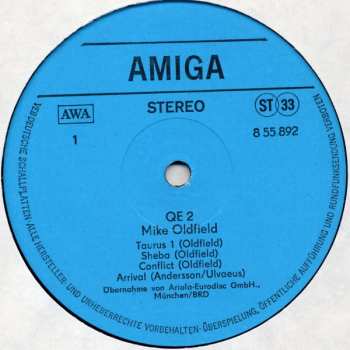 LP Mike Oldfield: QE2