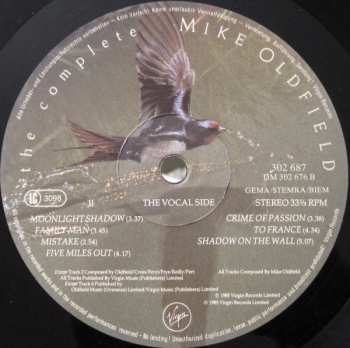2LP Mike Oldfield: The Complete Mike Oldfield