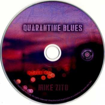 CD Mike Zito: Quarantine Blues