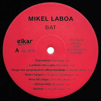 2LP Mikel Laboa: Bat-Hiru