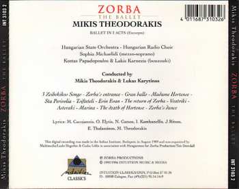 CD Mikis Theodorakis: Zorba: The Ballet (Original Orchestra Version)