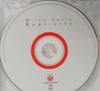 CD Miles Davis: Boplicity