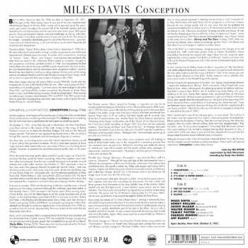 LP Miles Davis: Conception
