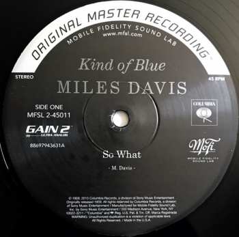 2LP/Coffret Miles Davis: Kind Of Blue LTD | NUM | DLX
