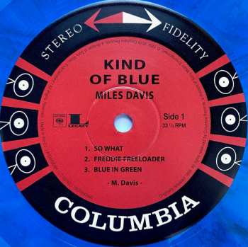 LP Miles Davis: Kind Of Blue LTD | CLR