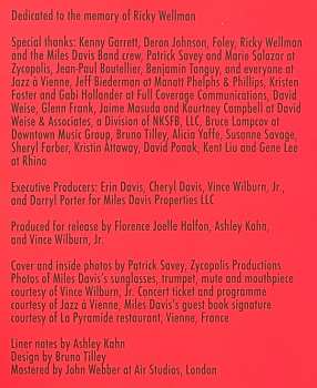 2LP Miles Davis: Merci Miles! (Live At Vienne)