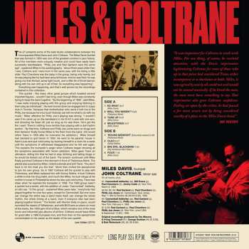 LP Miles Davis: Miles & Coltrane LTD