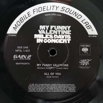 LP Miles Davis: My Funny Valentine - Miles Davis In Concert LTD | NUM