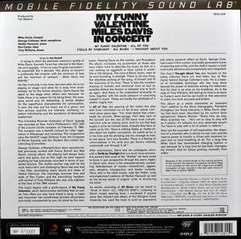 LP Miles Davis: My Funny Valentine - Miles Davis In Concert LTD | NUM