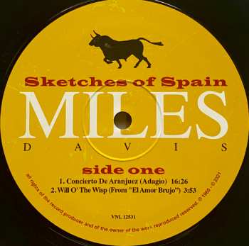 LP Miles Davis: Sketches Of Spain