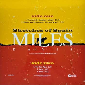 LP Miles Davis: Sketches Of Spain