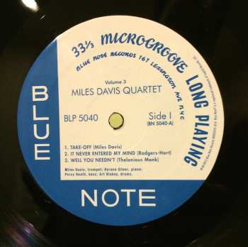 LP Miles Davis: Vol. 3