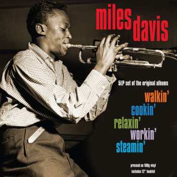 5LP/Coffret Miles Davis: Walkin', Cookin', Relaxin', Workin', Steamin' 
