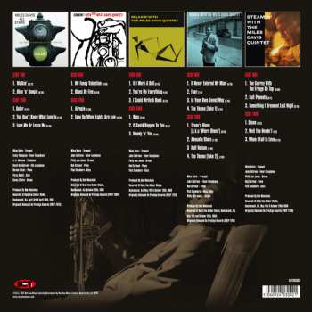 5LP/Coffret Miles Davis: Walkin', Cookin', Relaxin', Workin', Steamin' 