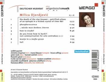 CD Milica Djordjević: Milica Djordjević