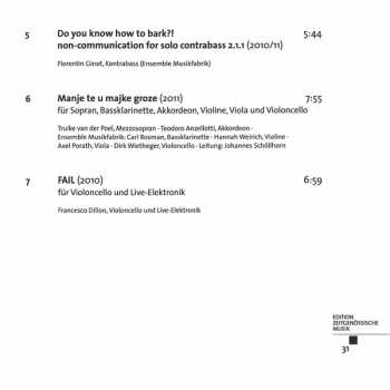 CD Milica Djordjević: Milica Djordjević