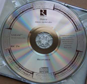 CD Millenarium: Danza (Danses Médiévales)