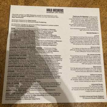 LP Milo Meskens: Quarter Life Crisis