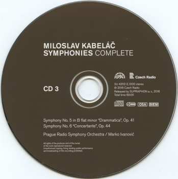 4CD/Coffret Prague Radio Symphony Orchestra: Symphonies Complete