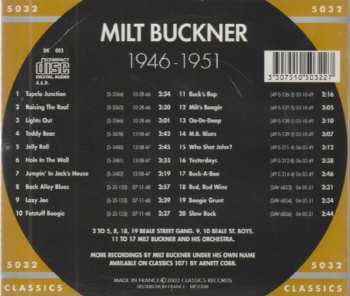 CD Milt Buckner: The Chronological Milt Buckner 1946-1951