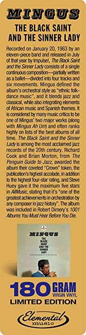 LP Mingus: The Black Saint And The Sinner Lady
