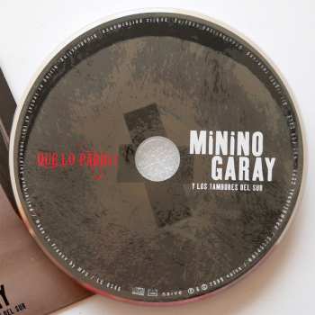 CD Minino Garay: Que Lo Pario!