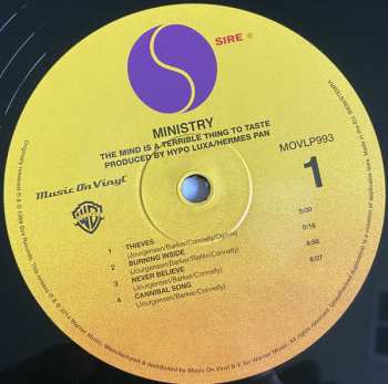 LP Ministry: The Mind Is A Terrible Thing To Taste