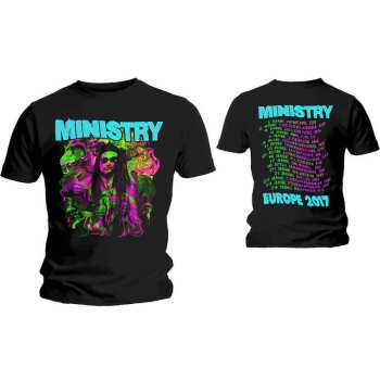 Marchandises Ministry: Ministry Unisex T-shirt: Trippy Al (ex-tour & Back Print) (small) S