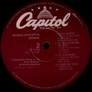 LP Minnie Riperton: Minnie